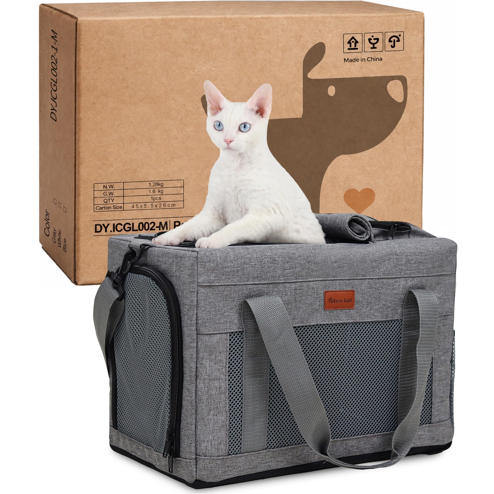 Amazon.co.jp: 【軽快キャリー】猫 きゃりーバッグ ペットキャリー